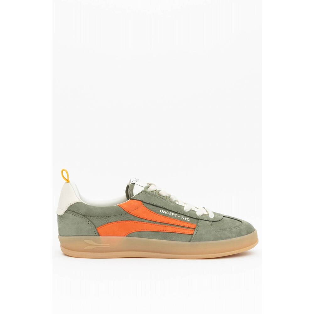 NEW ONCEPT women's fez sneaker in dark olive